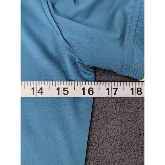 Masters Magnolia Lane Tech Women's Polo Sz (XS) 50+Upf Blue Short Sleeve Augusta - Picture 3 of 7